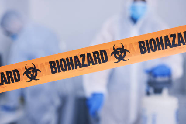 Professional Biohazard technician working in Cleveland, OH
